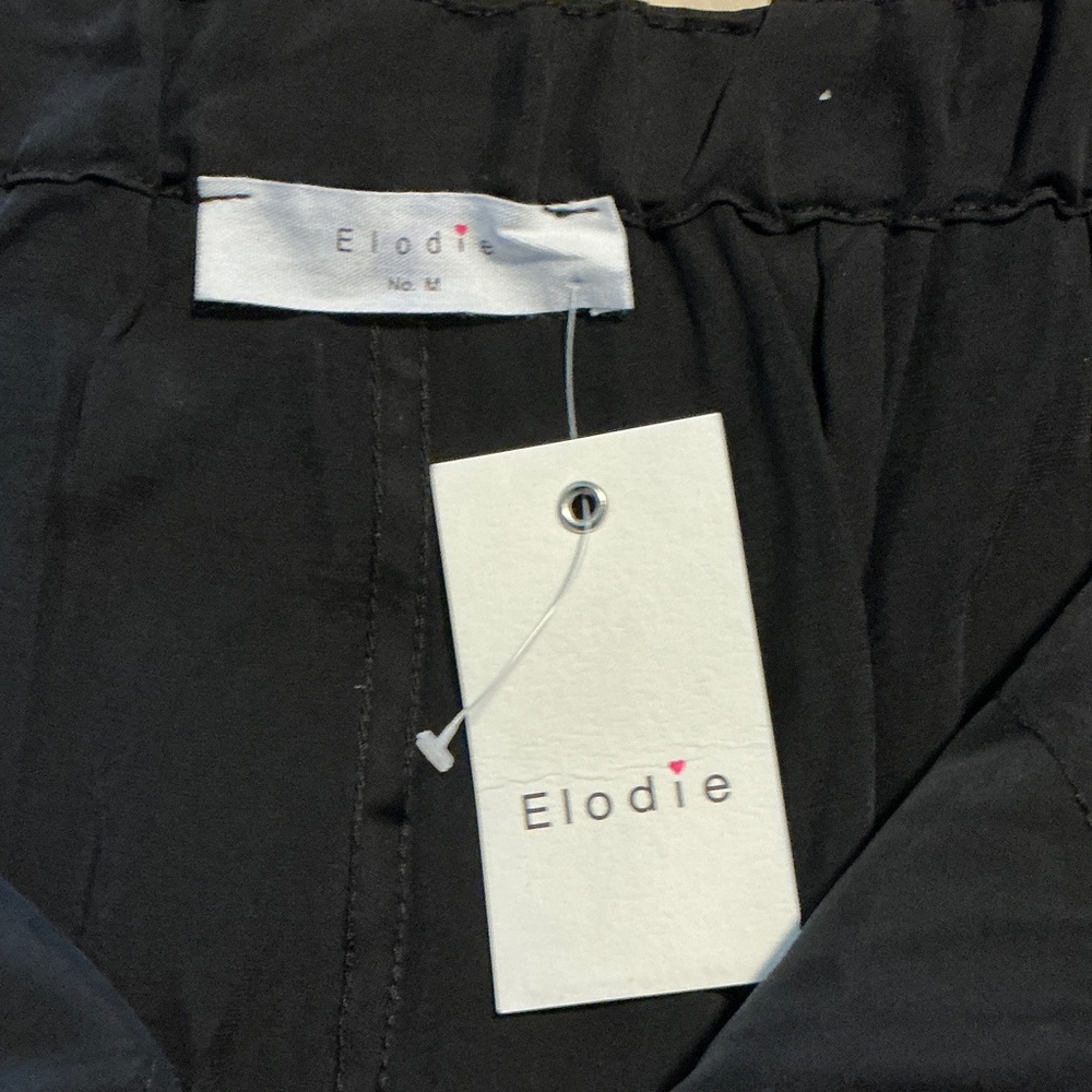 Elodie Women's Black Track Pants - Picture 2 of 5
